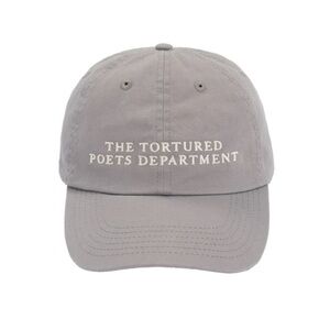 Taylor Swift THE TORTURED
POETS DEPARTMENT TTPD Gray Dad Hat